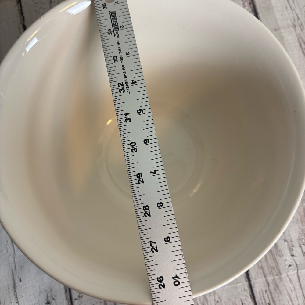 Floral Fruit Design Large Ceramic Bowl - Picture 7 of 7